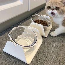 15 градусов регулируемая кормушка для домашних животных миска для собак и кошек Регулируемая кормушка для кормления еда вода Нескользящие дозаторы тарелок для домашних животных посуда