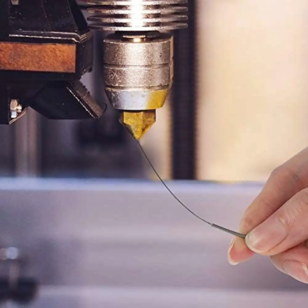 

Replacement Printing Nozzle Repair Tool M6 Needles Tweezer Gold Extruder For 3D Printer MK8