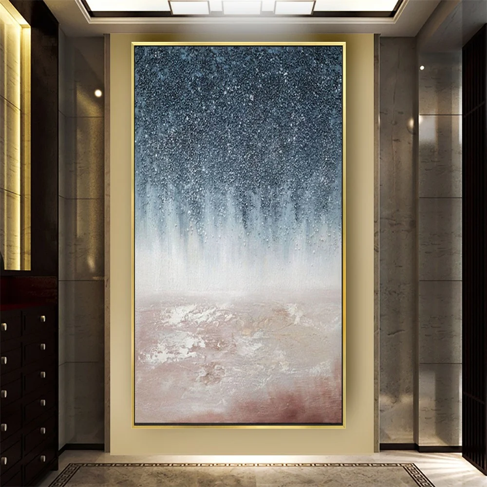 

Hand Painted Oil Painting On Canvas Painting Modern Texture Abstract Wall Art Pictures Large Salon mural For Living Room Decor