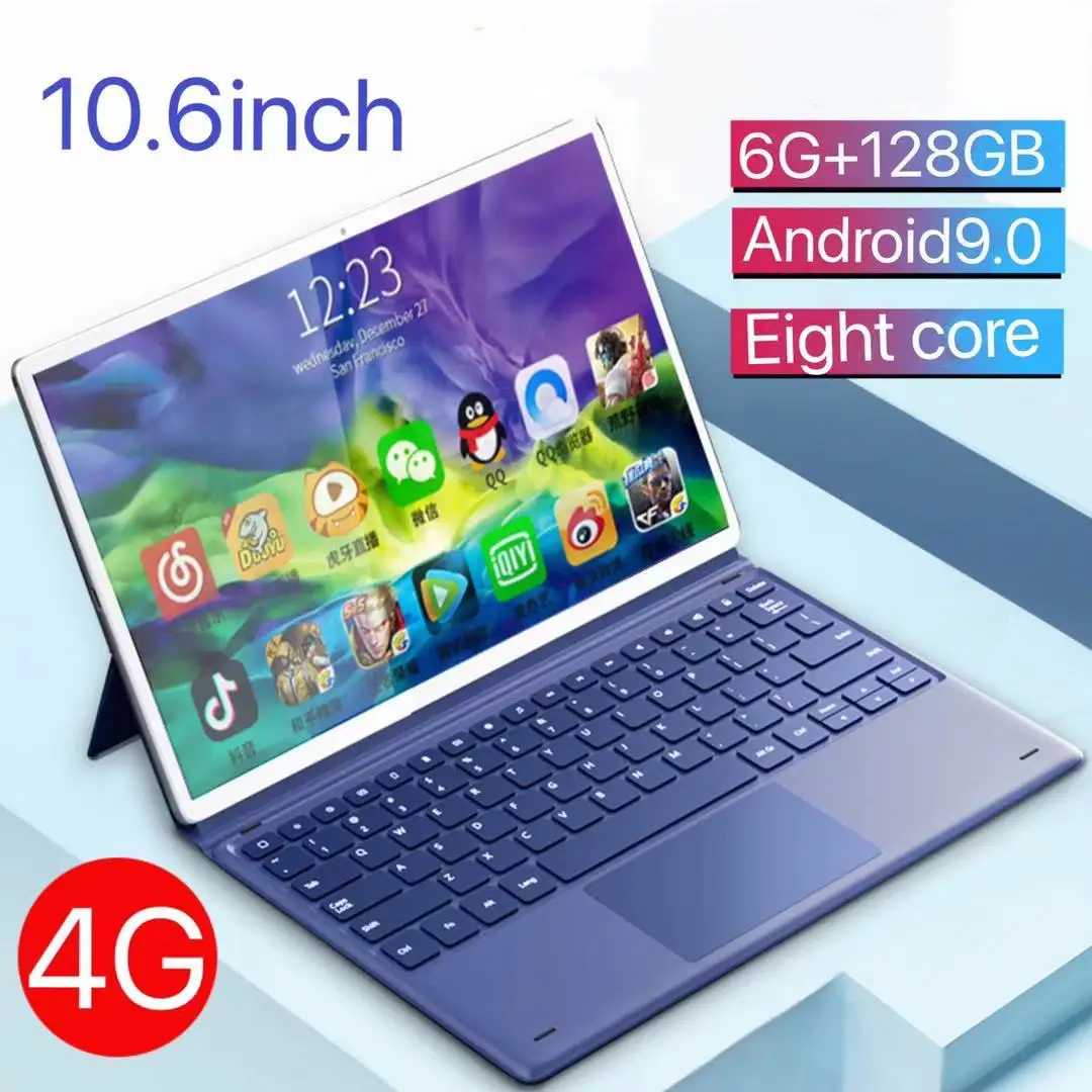 Tableta PC 2 en 1 de 2021 pulgadas, dispositivo de aprendizaje para juegos de estudiantes, Android phone, 10,1