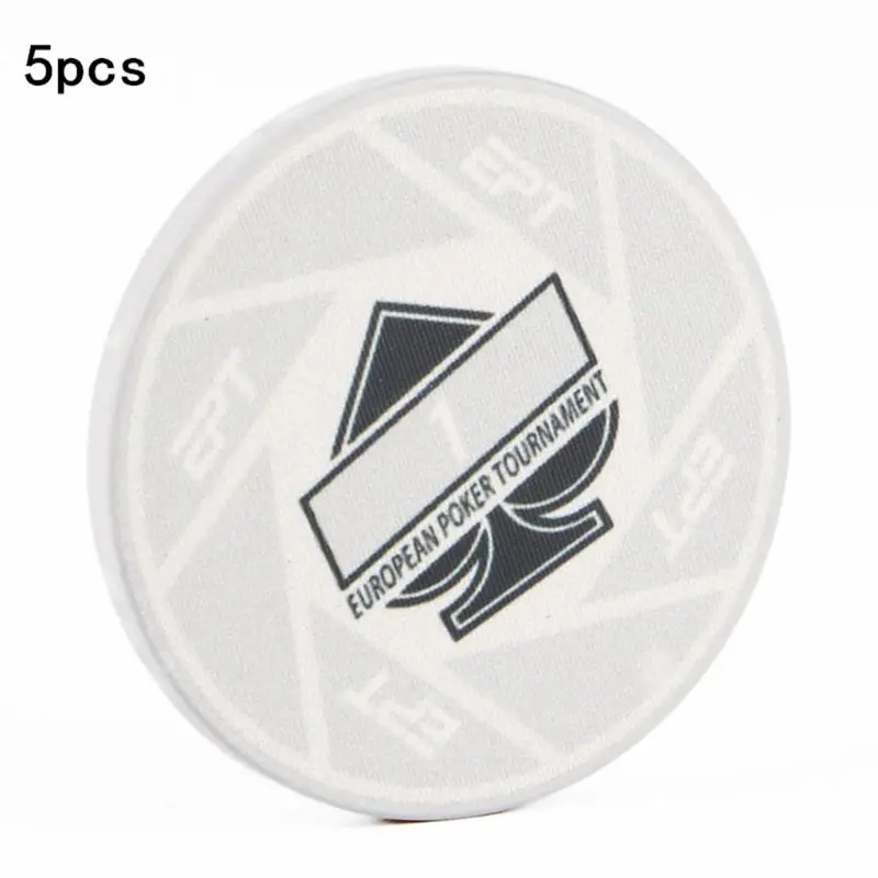 5 шт. EPT керамические Техасские покерные фишки профессиональные казино Pokerstars круглые монеты M7DC