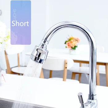 

Faucet Bathroom Pressurized Universal Filter Kitchen Durable Home Adapter 360 Degree Rotary Water Saving Accessories Anti-splash