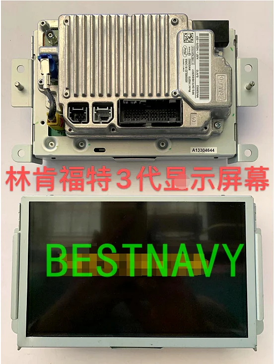 For d/Lincoln SYNC3 System LCD Display Assembly + Screen With Navigation 32G For Sync 2 Upgrade to Sync 3 Carplay 2015-car radio car display screen