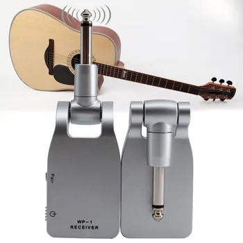 

2.4GHZ Wireless Guitar Transmitter Receiver System Digital Pickup For Guitar Bass Ukulele Electric Piano Wireless Line Pickup