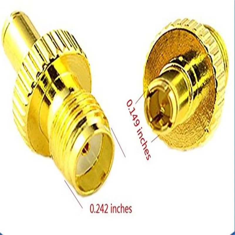 RF Adapter SMA Female To TS9 Gold Plating Jack RF Connector