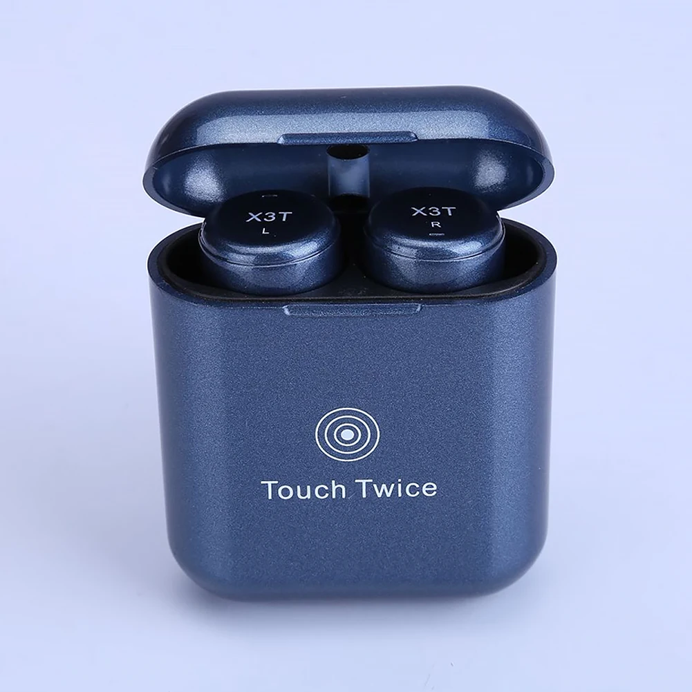 Горячая X3T мини беспроводная гарнитура с Bluetooth мини TWS управление стерео наушники