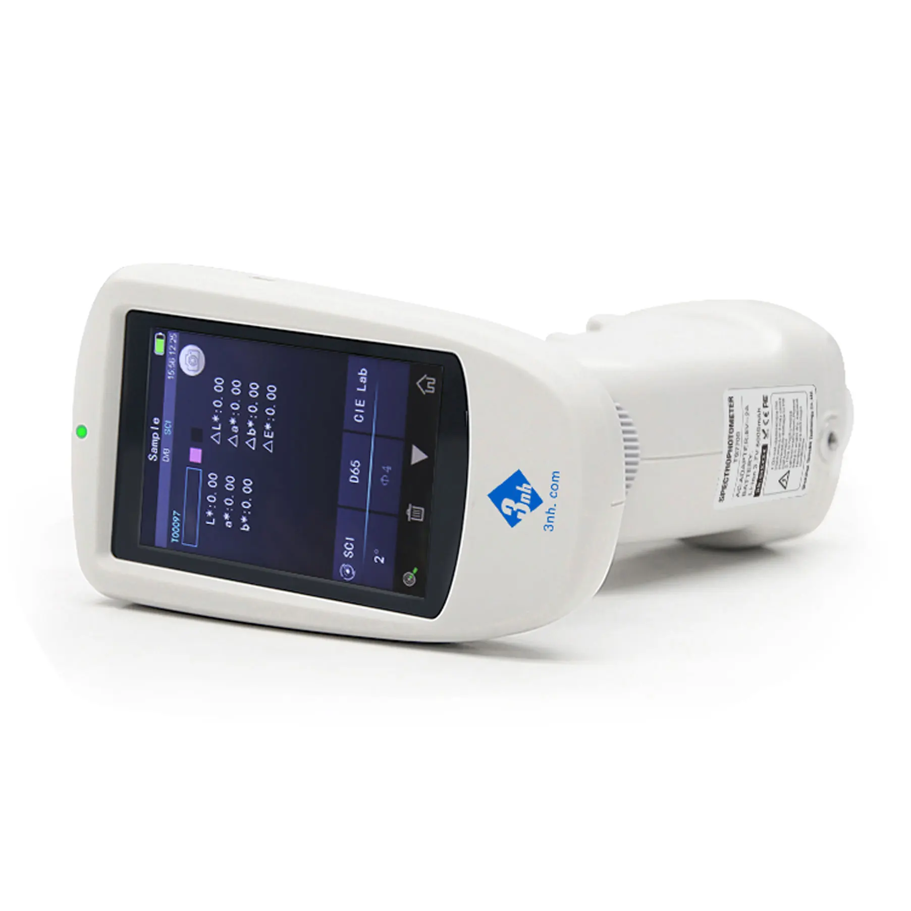 TS7700 Grating Spectrophotometer 8mm & 4mm Switchable aperture 3.5-inch Touch Screen TFT color LCD 3