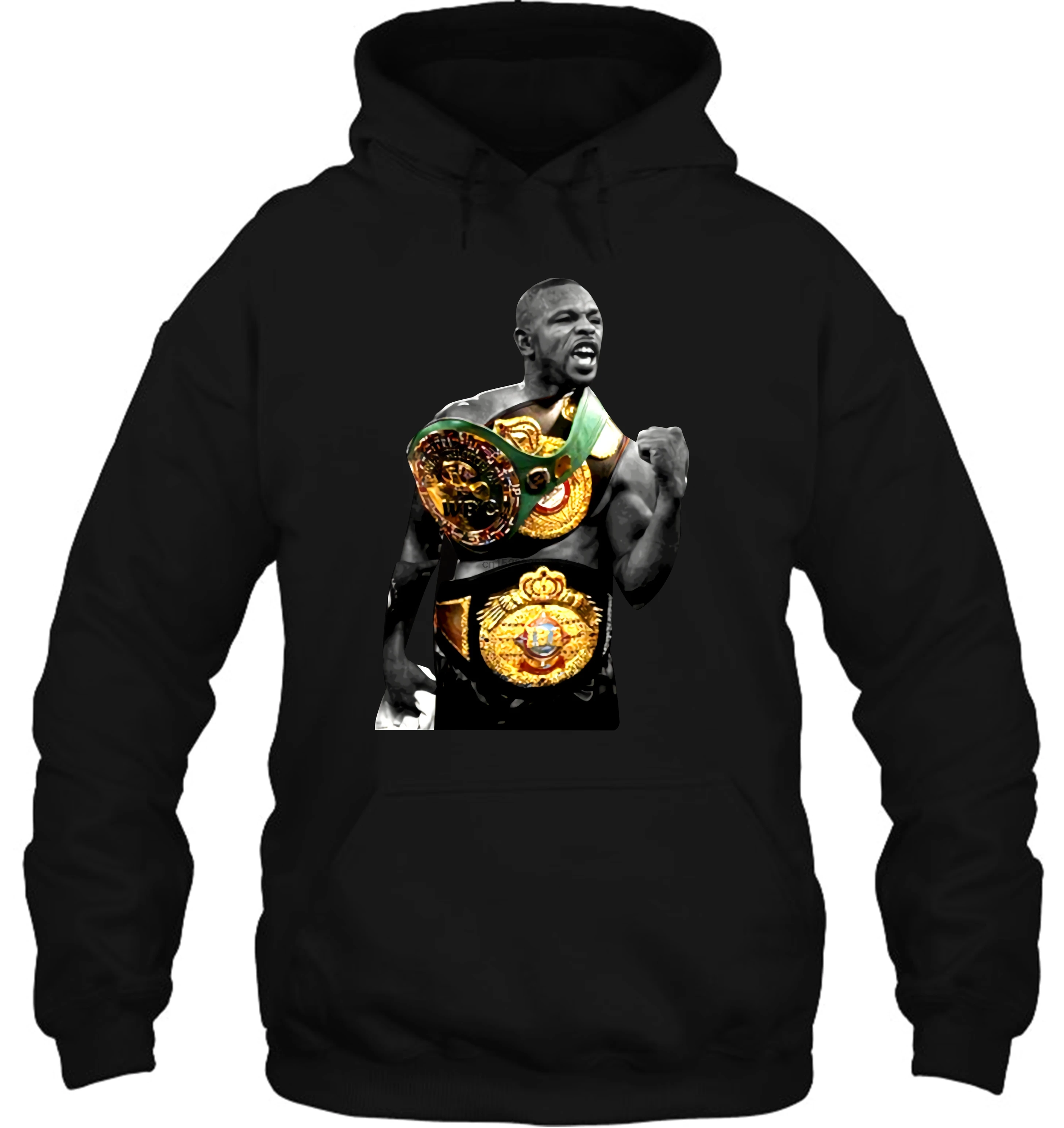 Мужская толстовка с капюшоном Roy Jones Jr Legend Ретро боксерская женская уличная одежда