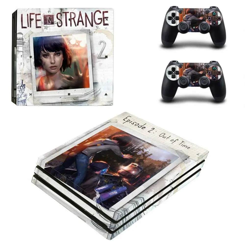 Life Is stranna 2 PS4 Pro стикер s PS 4 Play станция 4 Pro наклеивающиеся Переводные картинки для детей playstation 4 Pro консоль и контроллер