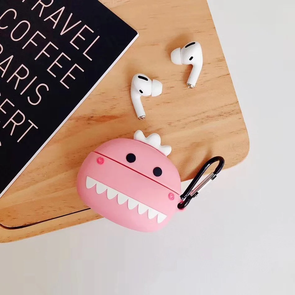 142-U Милый мультяшный силиконовый чехол для Airpods Pro, беспроводной Bluetooth чехол для airpod 3, чехол для Air Pods Pro Fundas Capa Coque - Цвет: 142-U