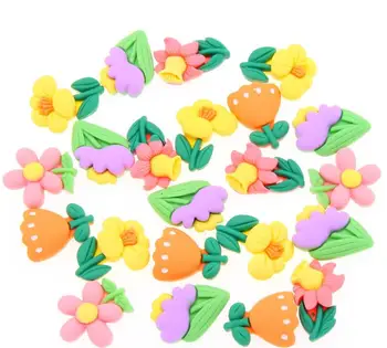 

FlatBack sunflower flowers Resin Cabochon Kawaii headwear Crafts Embellishment DIY Accessories Scrapbooking