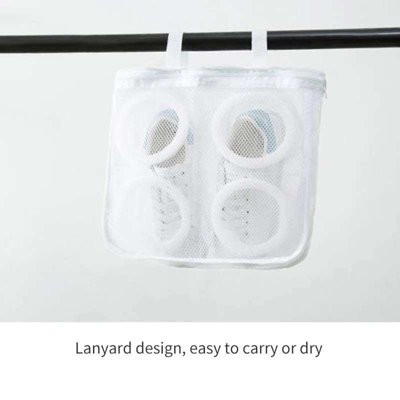 Washing bag Storage Organizer Bags Mesh Laundry Shoes Bags Dry Shoe Organizer Portable Washing Bags Organizer