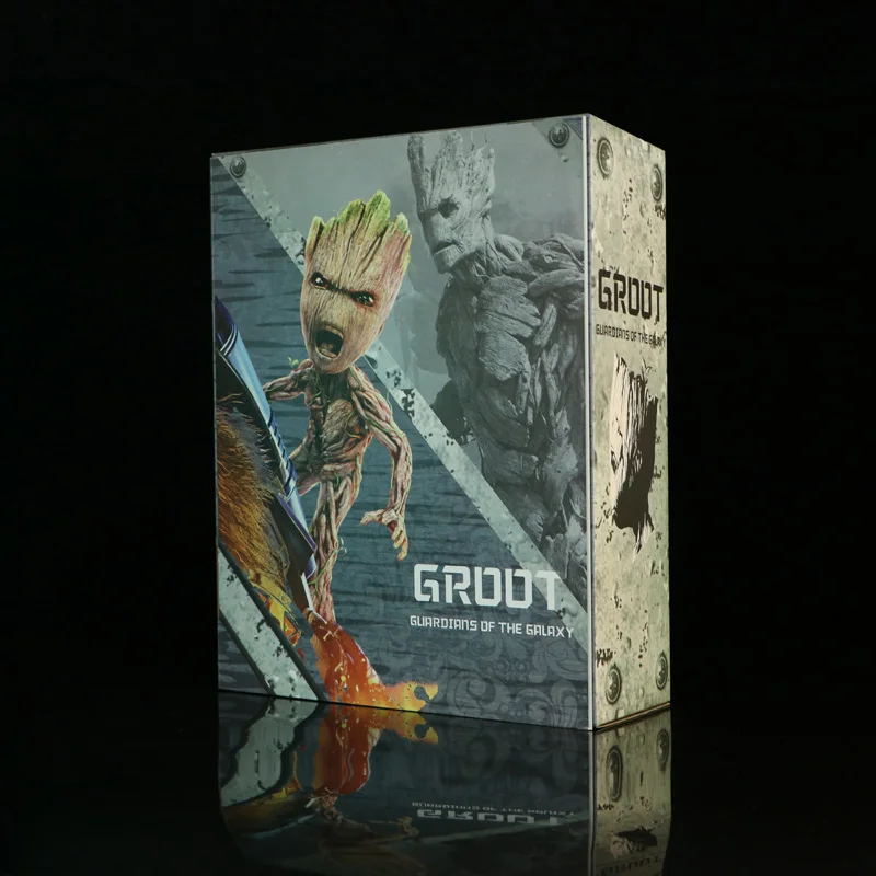Groot прекрасный стражи Галактики дерево игрушечный человечек Мстители фигурка супер-героя кукла 1/1 подарок для мальчика
