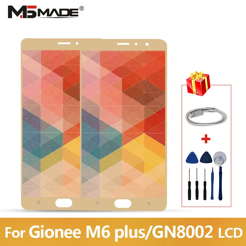 

For Gionee M6 PLUS GN8002S GN8002 LCD Display+Touch Screen Assembly Replacement Accessories For Gionee M6 PLUS Display Screen