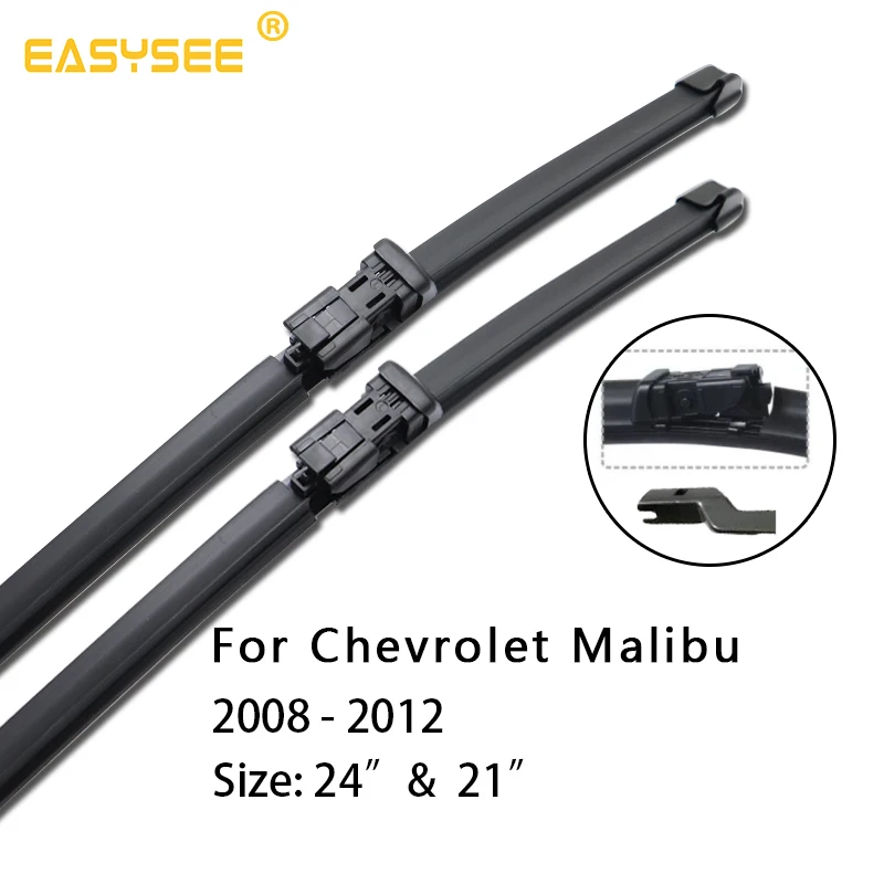 2008-2012 PNSL лобовое стекло автомобиля стеклоочистителей для Chevrolet Malibu подходящий крючок/кнопочные ручки от 2000 до - Цвет: 2008-2012