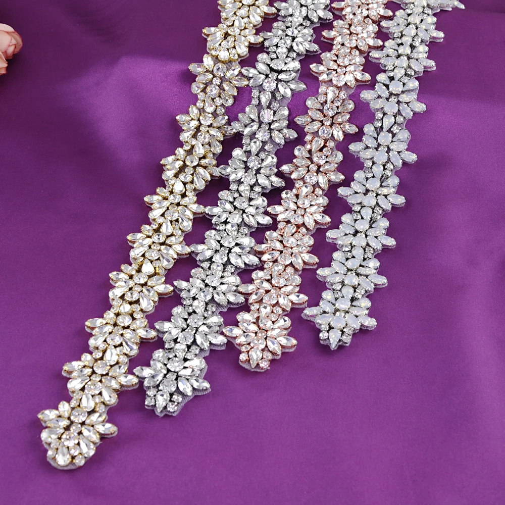Wedding Silver Rose Gold Bridal Belt Party Gown Dresses Accessories Wedding Sashes Belt Crystal Bridal Sash Bride Belt for Women Wedding Silver Rose Gold Bridal Belt Party Gown Dresses Accessories Wedding Sashes Belt Crystal Bridal Sash Bride Belt for Women