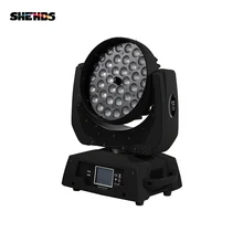 36x12 Вт RGBW 4N1 Led Zoom Moving Head Wash Light DMX512 Led Moving Head Wash Effect освещение Звук и профессиональное освещение