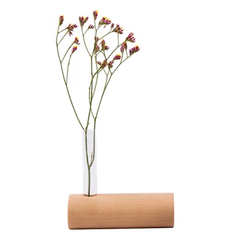 

Creative Office Desktop Decorations Ornaments Simple Flower Bottle Green Plant Water Bottle (Beech)