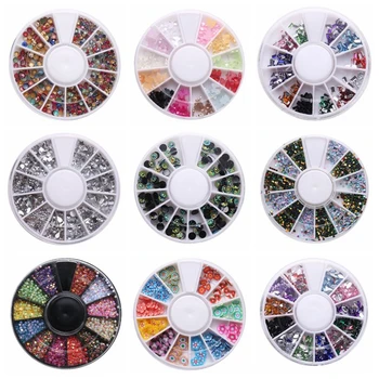 

VKME Mixed Color Nail High Quality Rhinestones Stones Makeup Beauty Decoration Crystals Accessories 2020New Woman Makeup Tools