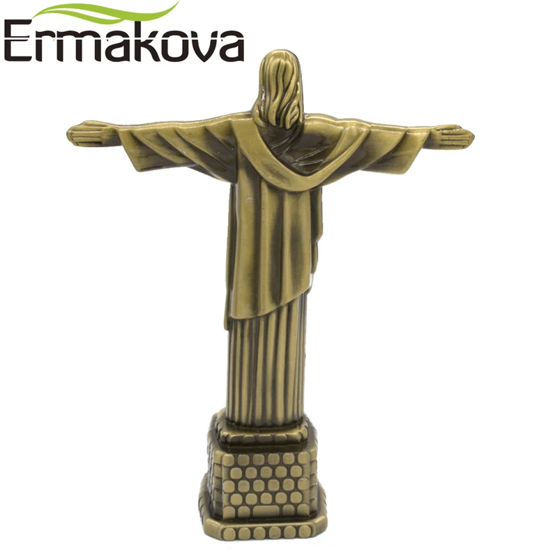 Металлическая бразильская Статуэтка ERMAKOVA редуктор Иисуса статуэтка Христа