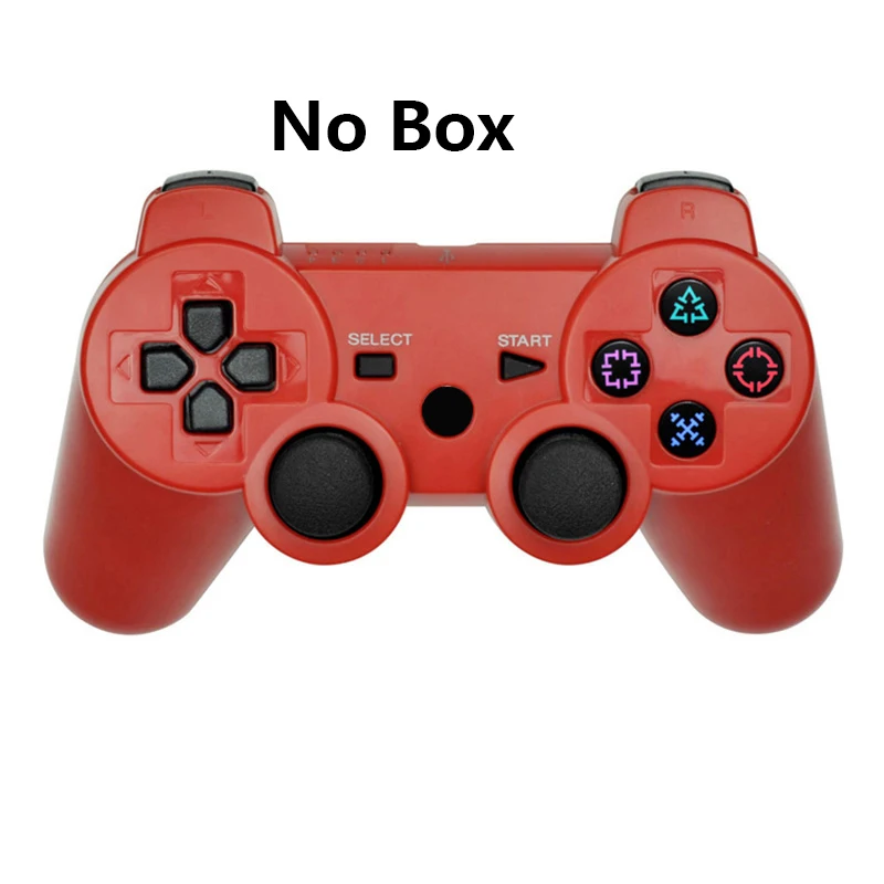 Bluetooth беспроводной джойстик контроллер геймпад ForDualshock3 Замена для PS3 двойной вибратор forPlay Station 3 Аксессуары - Цвет: Red No Box