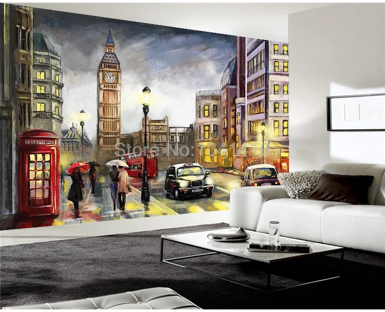 Personalizado qualquer tamanho mural papel de parede