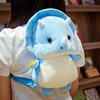 Sac à dos de dinosaure créatif en 3D, sac en peluche d'animaux mignons, sac de dinosaures pour enfants, cadeaux pour garçons, nouvelle collection tendance ► Photo 3/6