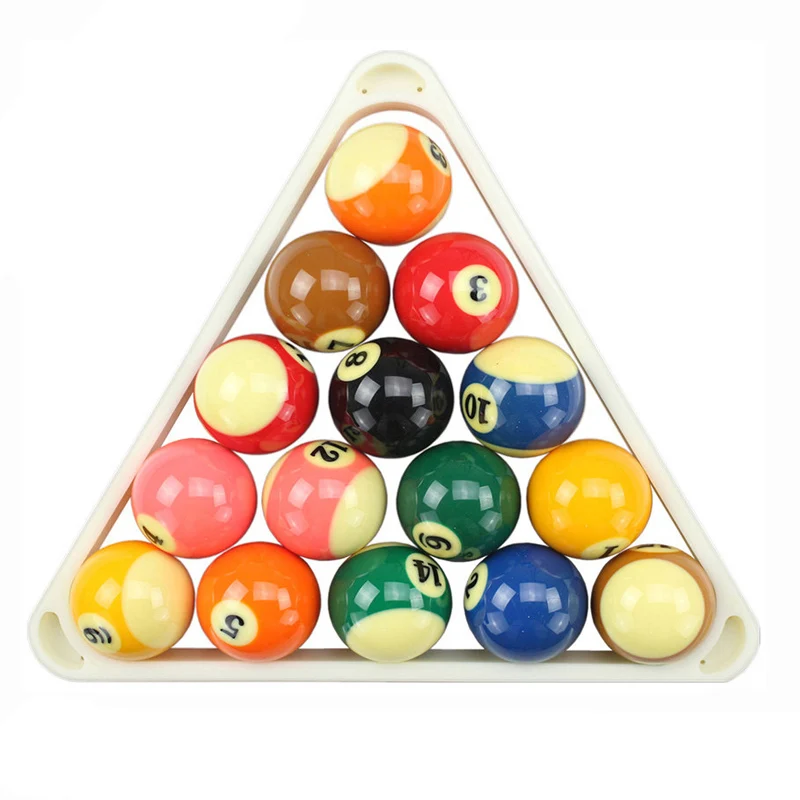 Balls Triangle Rack Billiards Snooker 5.25/5.72cm Racks 15 Billiard Triangle Rack