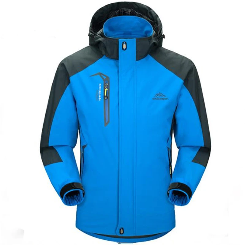 5XL куртка мужская водонепроницаемая с капюшоном дышащие мужские куртки и пальто весенне-осенняя верхняя одежда ветровка брендовая мужская армейская одежда