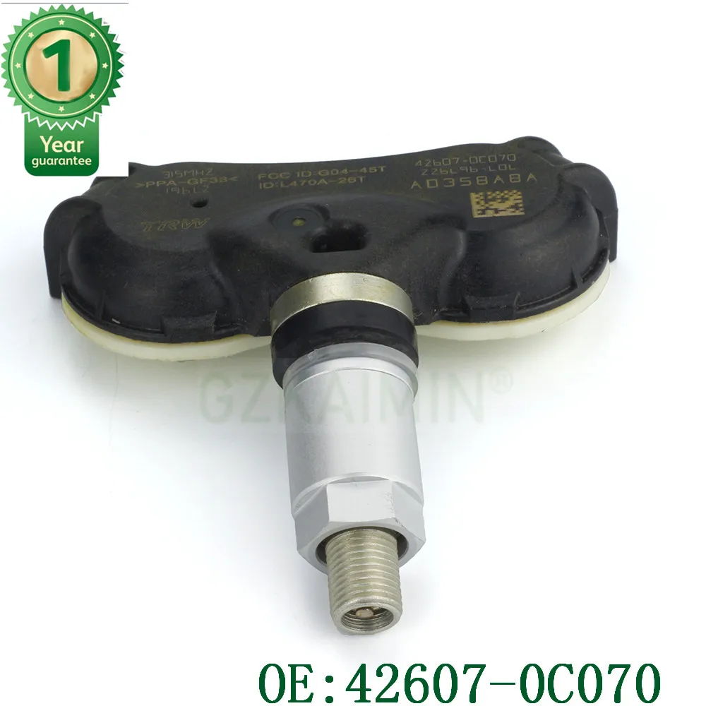 TPMS сенсор клапан SUB-ASSY шин для 07-15 Tundra шин Датчик давления TPMS OEM 42607-0C070 42607-0C050 42607-0C030