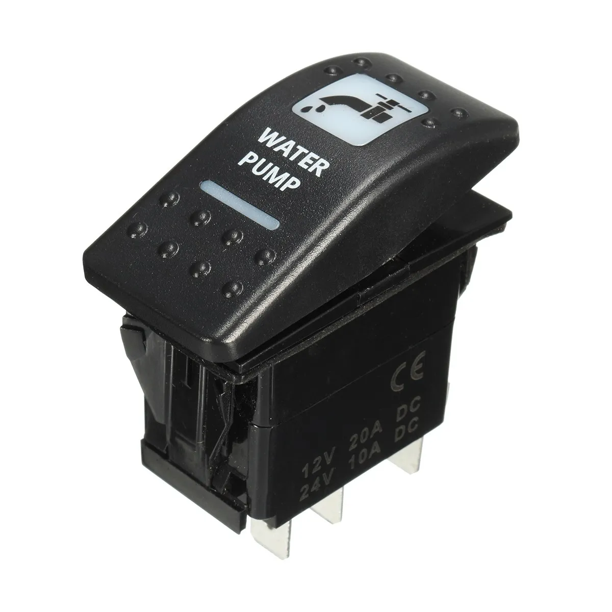 Водяной насос со светодиодной подсветкой 12 В 20 А 24 В/10 А|rocker toggle switch|car switchboat switch |