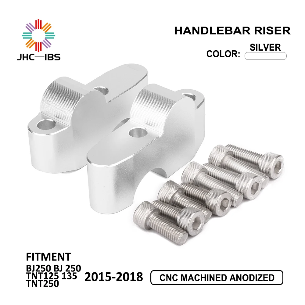 Мотоцикл Алюминий на руль велосипеда, крепление рельса для рукоятки Подъема Зажим Для Бенелли BJ250 TNT125 TNT135 TNT250