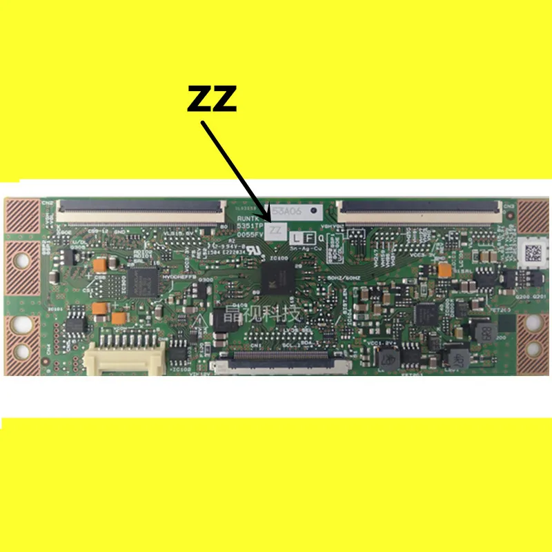1 PCS ZZ t-con RUNTK 5351TP 0055FV RUNTK5351TP ZZ RUNTK5351TP ZA логическая плата хорошая работа - Цвет: 1 PCS ZZ