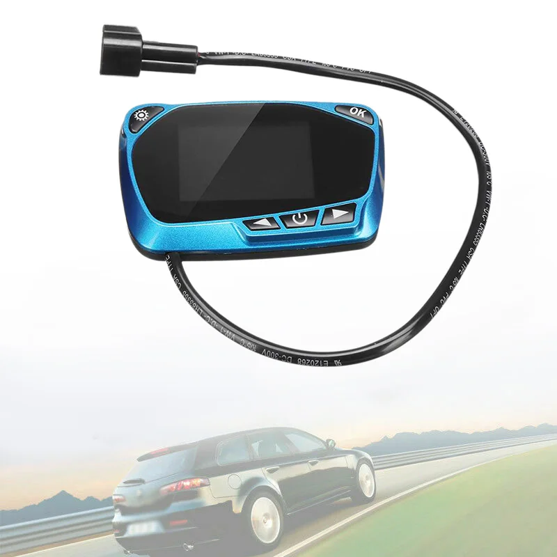 12V / 24V Синий ЖК дисплей монитор стояночный отопитель выключатель Универсальный