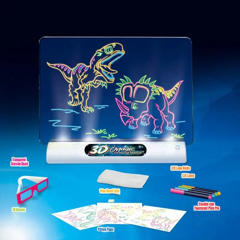 magic led drawing board for kids