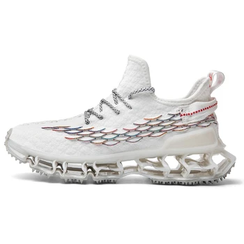 

summer Light casual transpirables comfortable breathabl blade breathable wear slip men zapatillas mesh sneakers-for-men schuhe