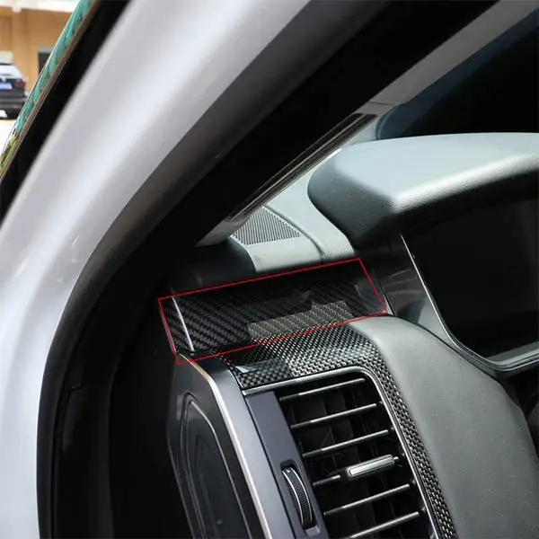 Настоящие углеродного волокна пассажирские украшения для Range Rover Sport RR Sport- левосторонние аксессуары