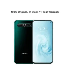 Official Meizu 17 5G Android Phone Snapdragon 865 64.0MP 6.6" 90HZ Dual Sim 30W Super Charger GPS OTA Screen Fingerprint