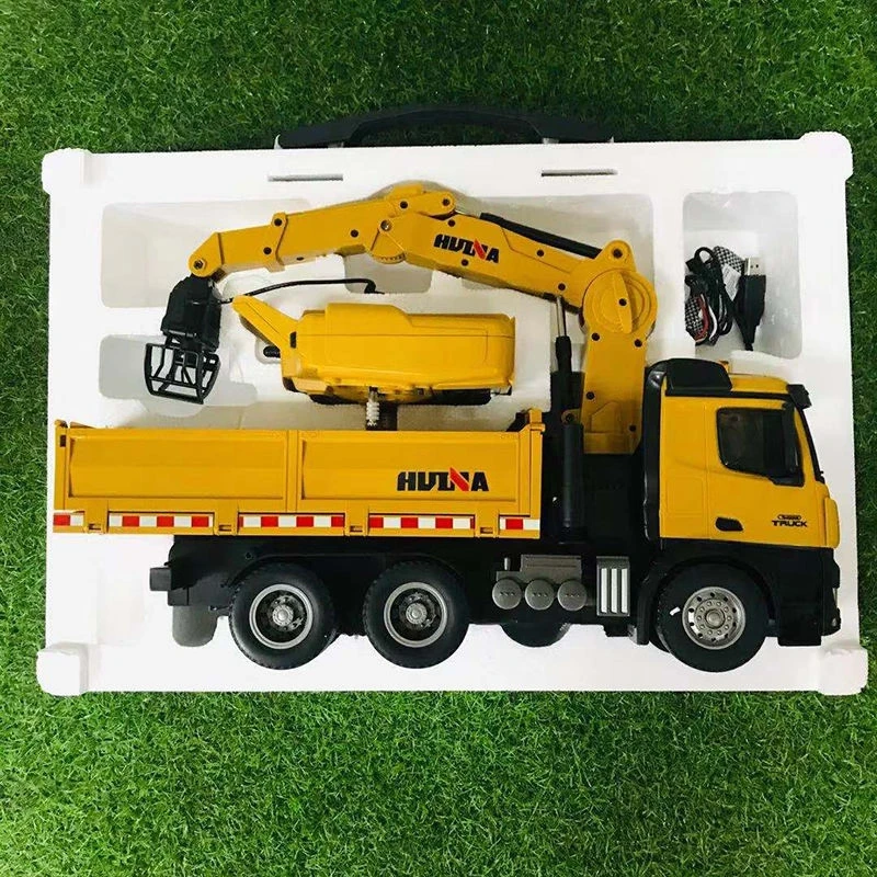 HUINA Camion Benne Grue Arocs 1/16