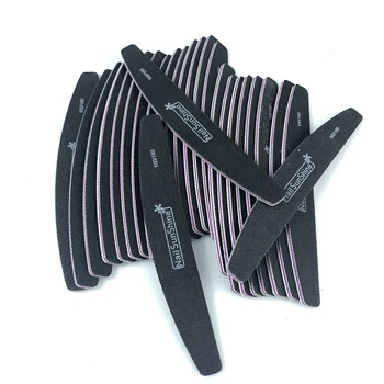 

5/10 Pc Profession Half-Moon-Shaped Nail File Nail Buffer Washable Grinding Polishing Sanding Buffing Pedicure Nail Art Tools