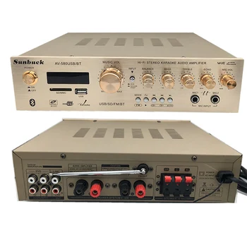 

920W 220V 5CH Bluetooth Amplifier HiFi Stereo AV Surround Sound Amplifier Karaoke Home Theater Amplifier