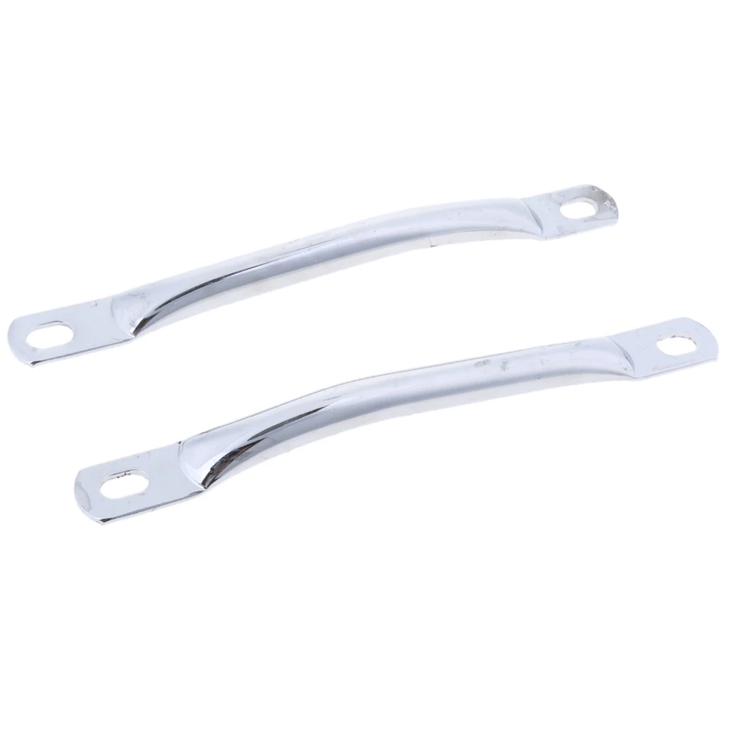 2Pcs Motorbike Rear Grab Bar Rail Handle for Suzuki GN125 / GS125