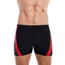 Plus Size Swimwear Breathable Swimming Trunks Waterproof Quick-drying Swim Boxer Shorts High Elastic Beach Swimsuit