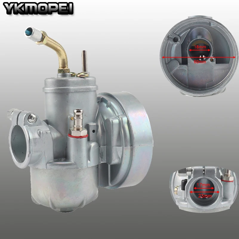 Новый карбюратор сменный мопед велосипед подходит для мопеда 17 мм КАРБЮРАТОР bing