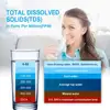 High Accuracy TDS Meter Digital Water Tester Digital 0-14 PH Meter Tester 0-9990ppm TDS&EC LCD Water Purity PPM Aquarium Filter 4