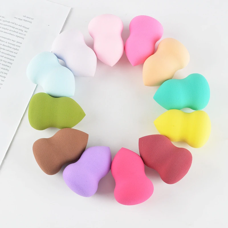 Professional 1PC Wet and Dry Cosmetic Puff Non-latex Makeup Sponge Smooth Powder Soft Blending Foundation Concealer Cream |