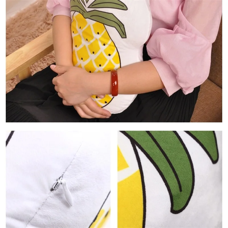 Подушка детская мягкая плюшевая в форме ананаса кактуса 1 шт.|cushion stuffing|cactus pillowpillow