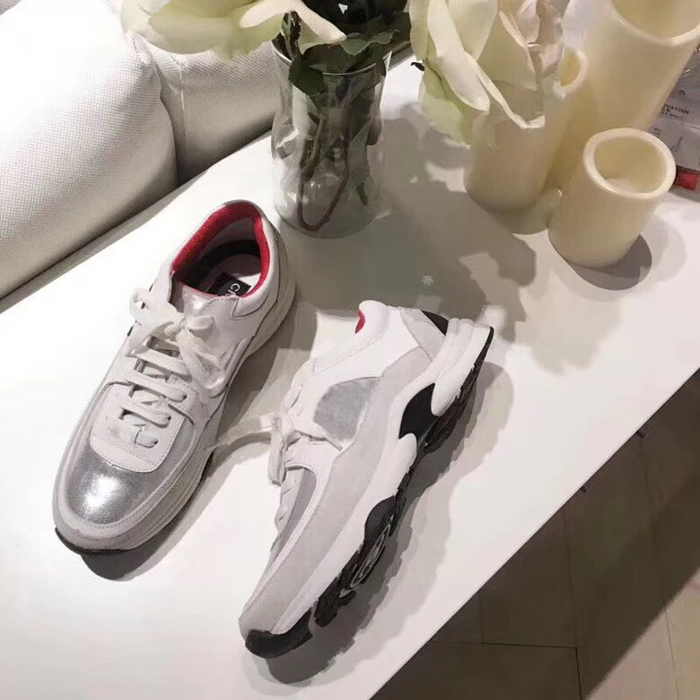 Бежевый Женские кроссовки из натуральной кожи; Zapatos deportivos Scarpe da allenamento Chaussures de sport; Рождественский подарок - Цвет: Бежевый