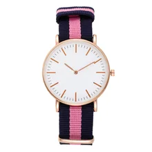 Reloj de pulsera para hombre y mujer, cronógrafo con correa de lona, esfera de acero inoxidable, analógico, de cuarzo, para estudiantes, ocio, gran oferta, 2022