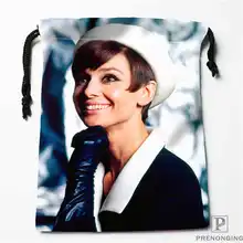 Пользовательские печати Одри-Хепберн сумки для покупок на шнурках дорожный мешочек для хранения плавать Пешие прогулки игрушка сумка унисекс мульти Size18-12-31-18